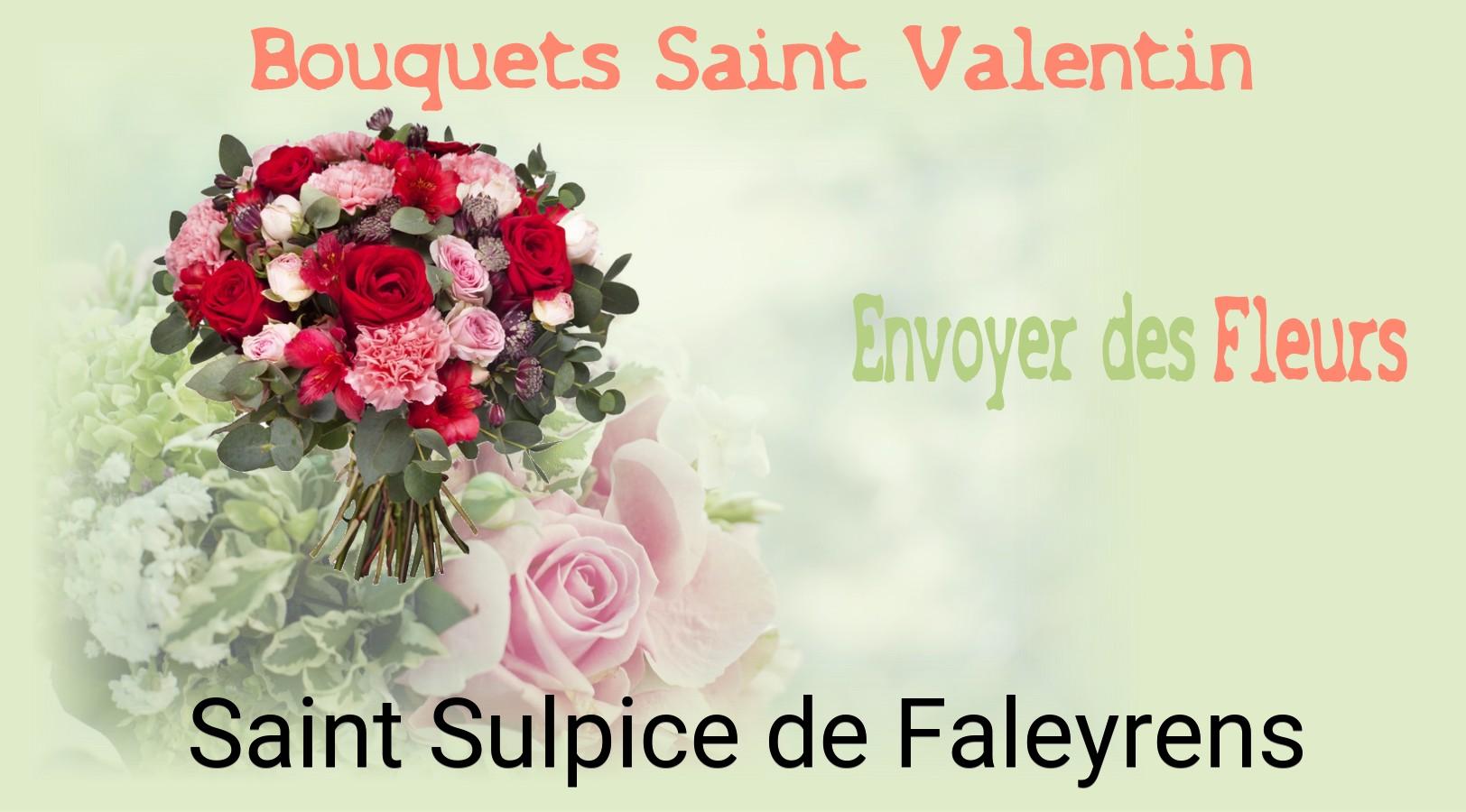 Roses de Saint-Valentin livrées à Saint-Sulpice-de-Faleyrens